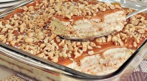 Pave de Doce de Leite Com Amendoim – Receita de Pave de Doce de Leite Com Amendoim
