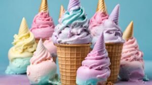Sorvete de Unicórnio: Delícia Mágica e Colorida!