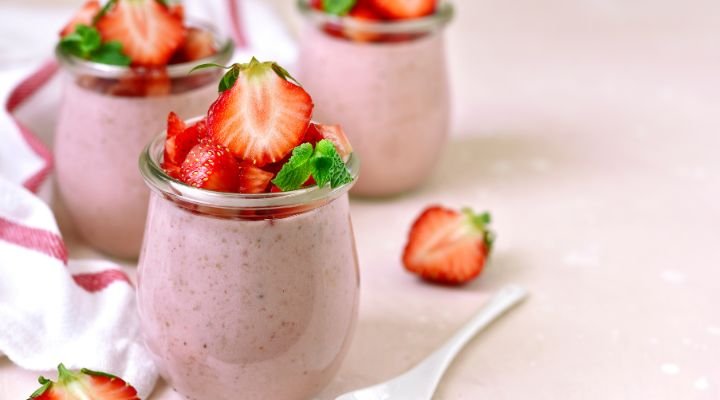 Como Fazer Mousse de Morango Com Suco
