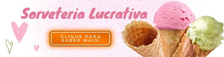 Sorvete de Banana Simples 1 Sorveteria Lucrativa