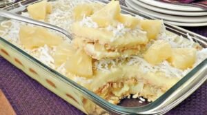 Pave de Abacaxi Cremoso – Uma Deliciosa Viagem pelos Sabores e Tradições da Sobremesa Brasileira