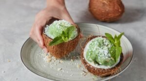 Sorvete de Coco Verde