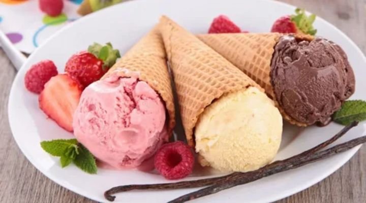Sorvete de Cone - Uma Tentação Crocante e Refrescante! 1 Sorvete de Cone