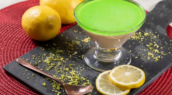 Mousse de Limão com Gelatina