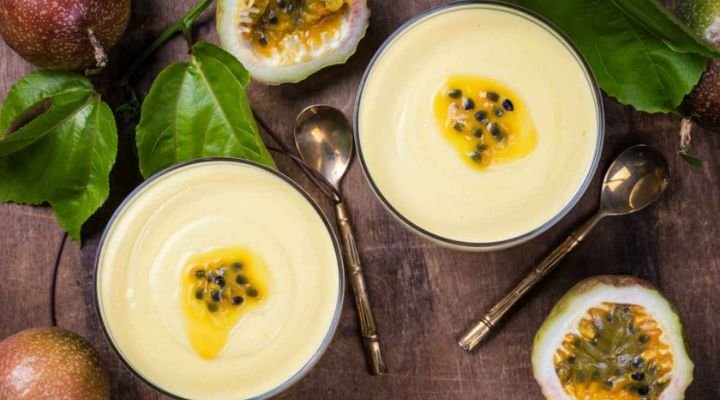 Receita Mousse de Maracujá